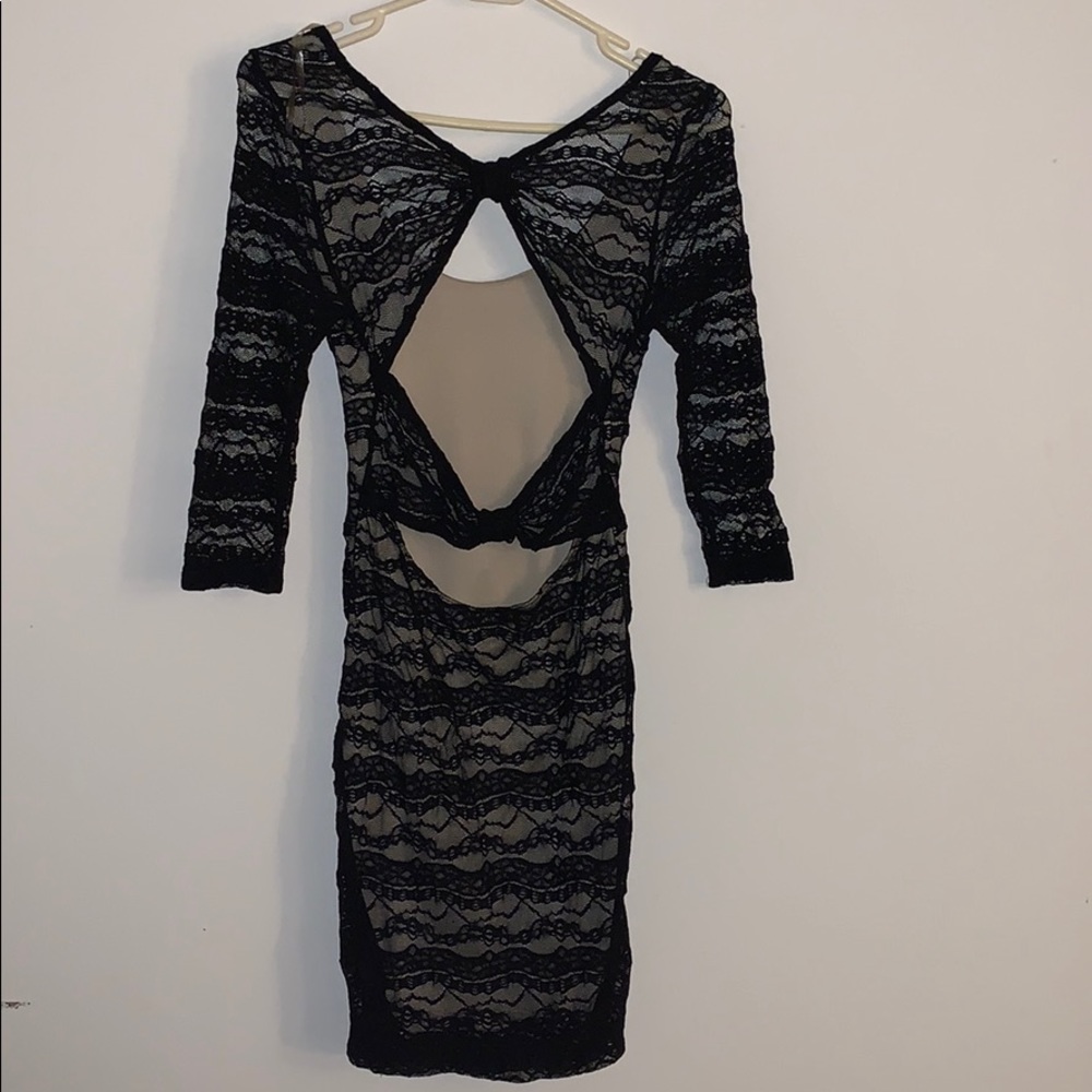 Mini Backless Dress - Picture 2 of 4